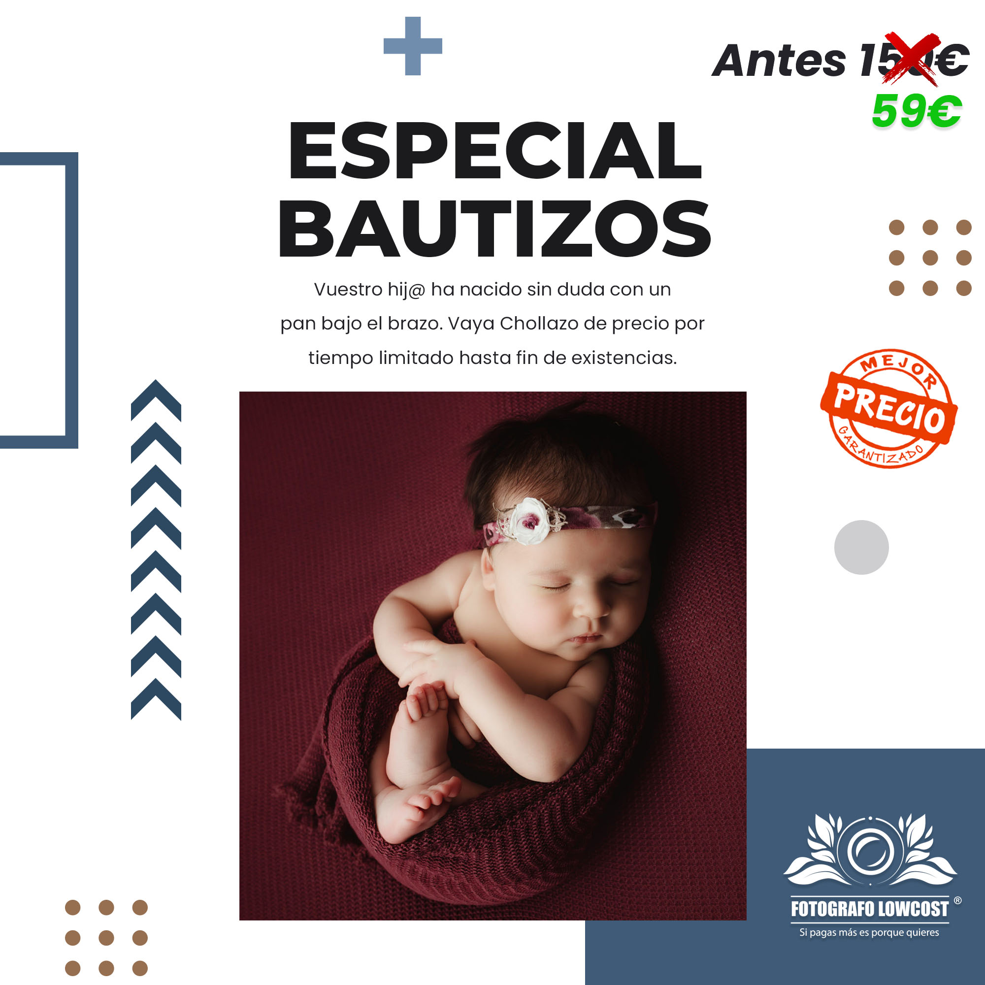 fotografo en bautizos Villafranco del Guadiana 