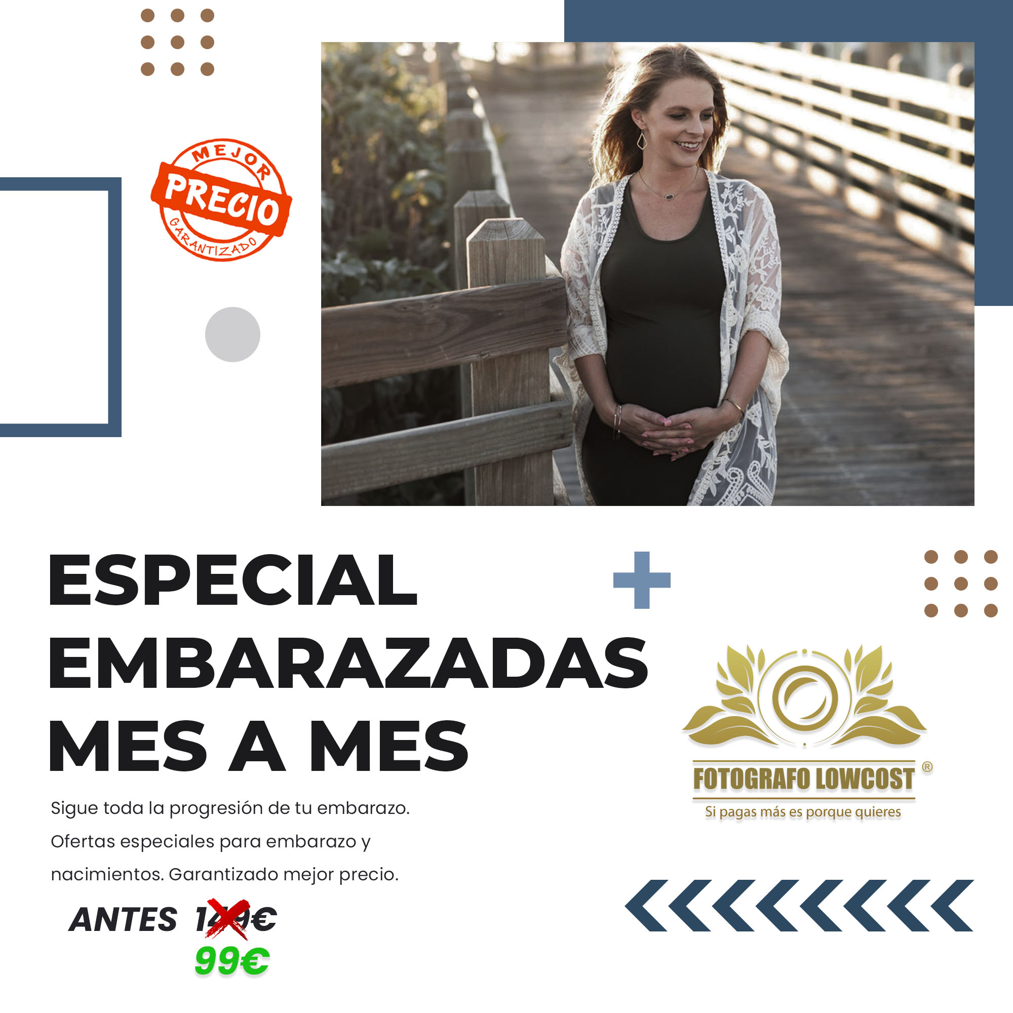 fotografo en embarazo (embarazadas) y nacimientos (Especial fotografia y video de embarazo mes a mes) Las Vaguadas 